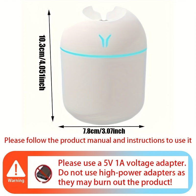 USB Aromatherapy Humidifier with Night Light for Bedroom Office Car