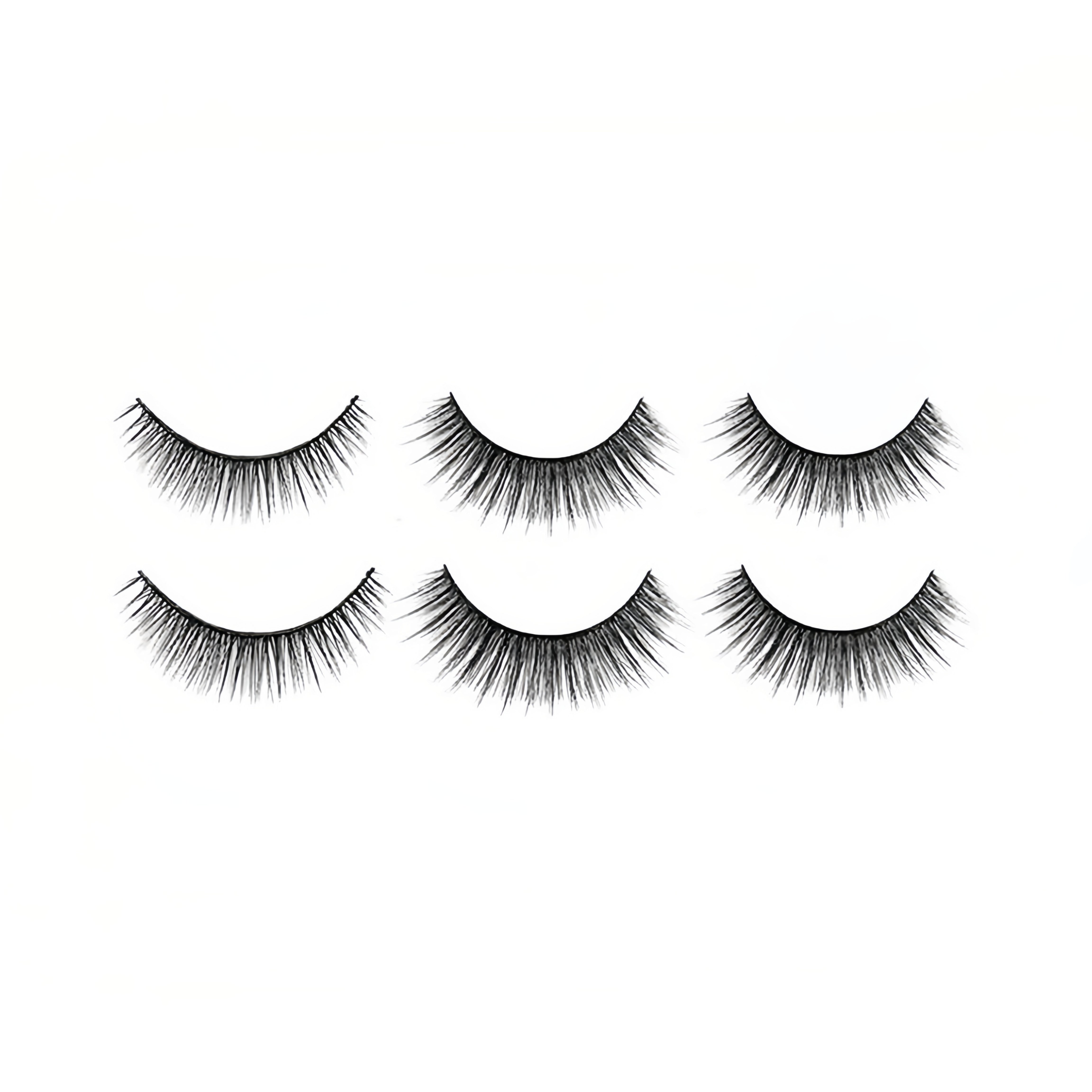 Women's Reusable Waterproof Self-Adhesive False Eyelashes Four Styles