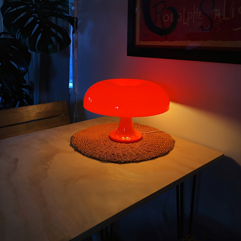 LED Mushroom Table Lamp for Bedroom and Living Room Modern Minimalist Desk Light