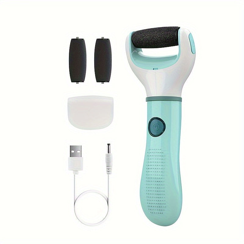 Lima eléctrica para pies, removedor de callos recargable con batería de litio