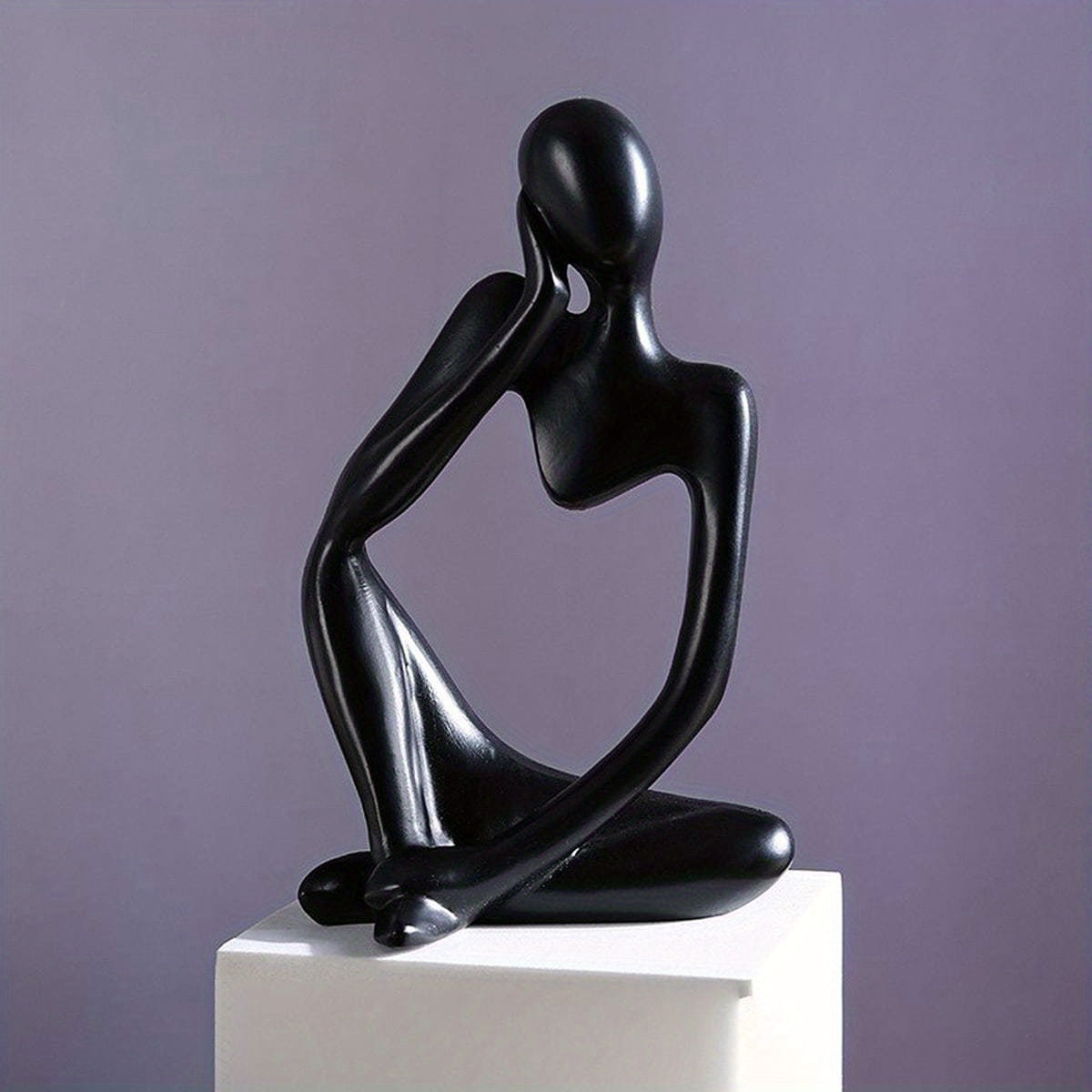 Resin Character Figurines for Home Office Decor Small Decorative Statues