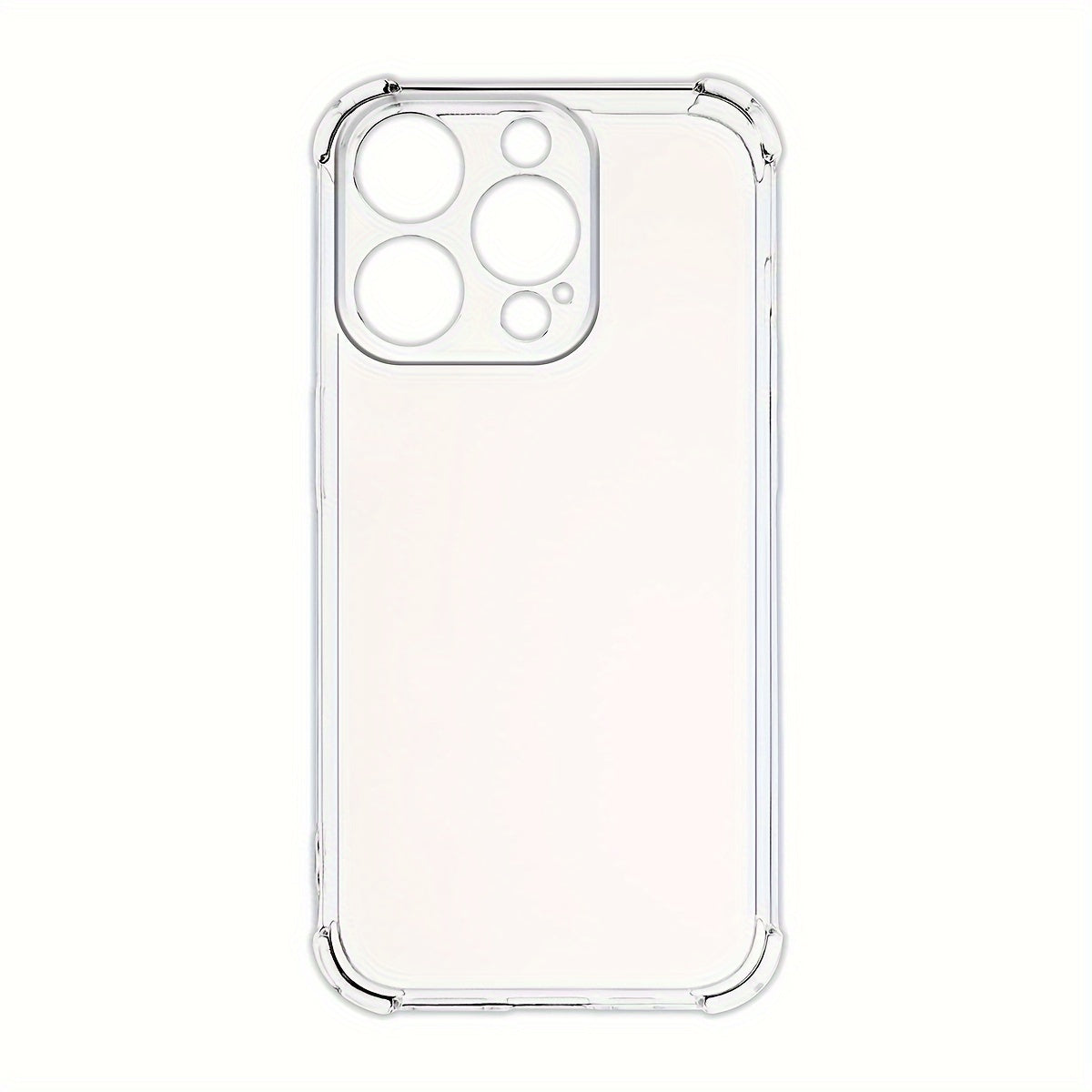 Funda personalizada transparente de TPU para teléfono DIY para iPhone 6-15 con protección anticaídas