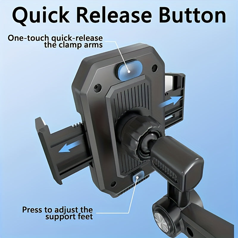 Avtomobil telefon uchun tutqich, barcha telefonlar uchun sozlanadigan panel avtomobil telefon tutqichi