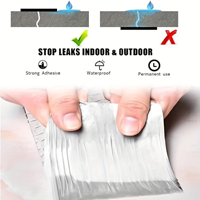 Waterproof Heat-Resistant Butyl Tape for Leak Sealing on Roofs Pipes Walls