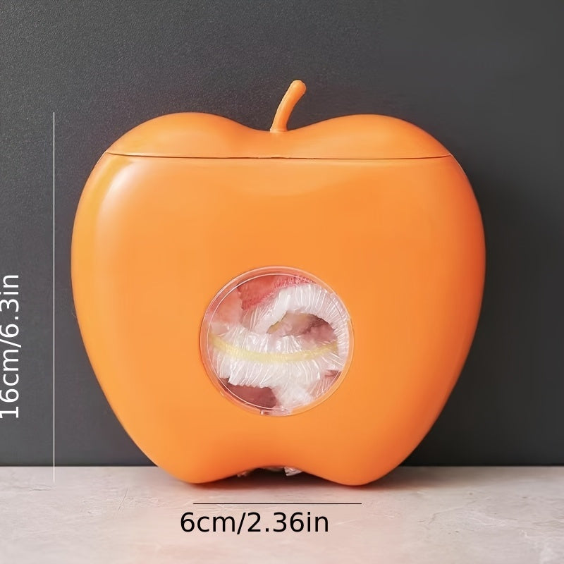 Olma shaklidagi devorga o'rnatiladigan saqlash qutisi, plastik tashkilotchisi, oshxona va hammom uchun