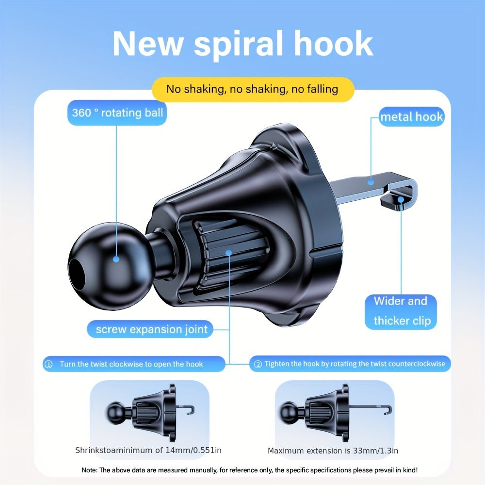 Universal Car Air Vent Phone Holder Mount for Mobile Devices