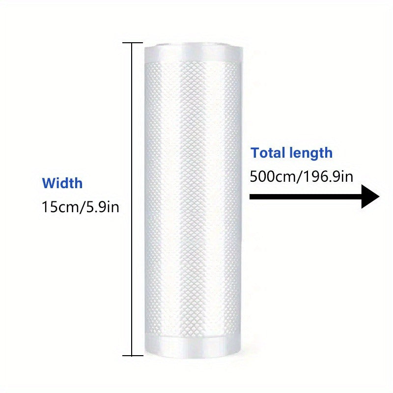 2-Pack Vacuum Sealer Bags with Pump for Food Storage and Compression