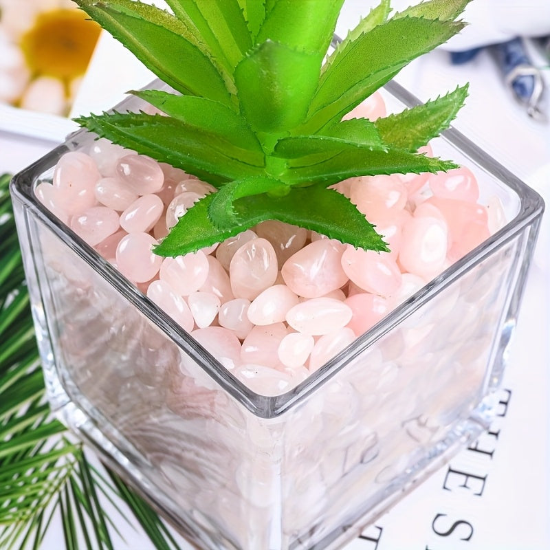 Assorted Natural Tumbled Stones and Crystals Pack for Beginners