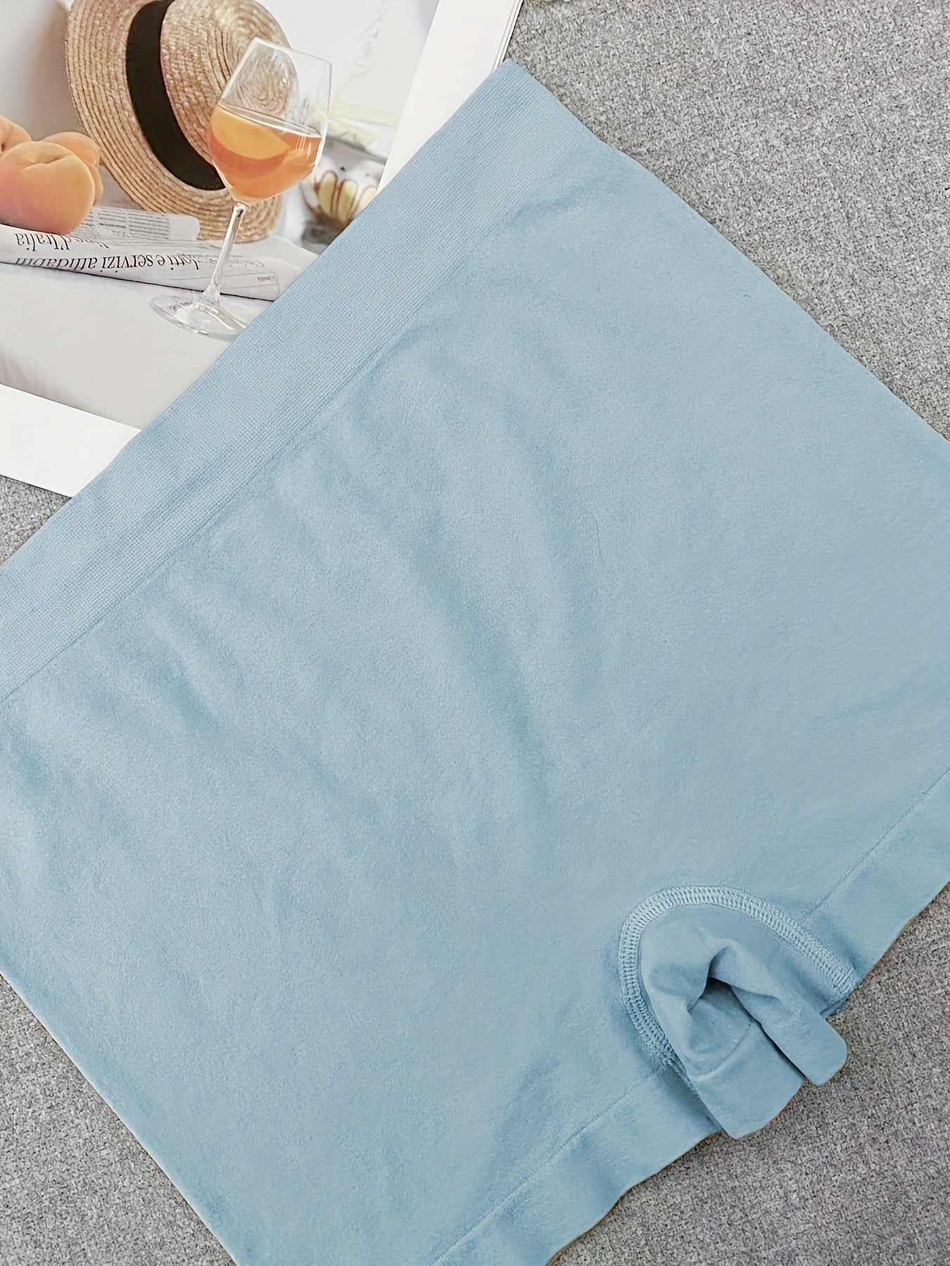 Women's Plus-Size Breathable Jersey Boxer Briefs for Running and Casual Wear