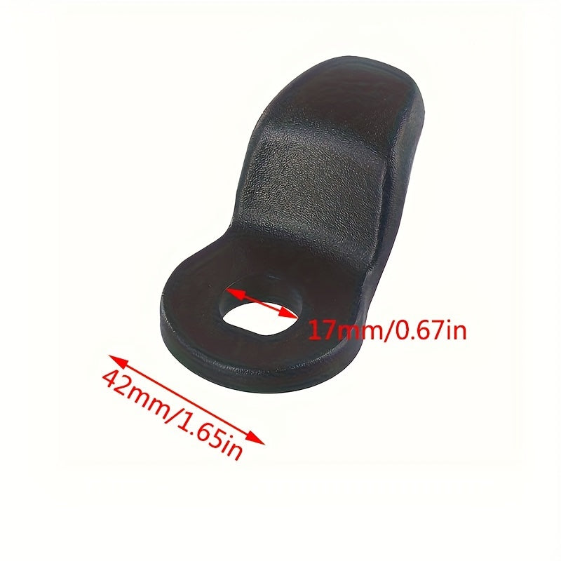 Universal Car Tailgate Glass Handle Grip Rear Door Trunk Latch Black Replacement