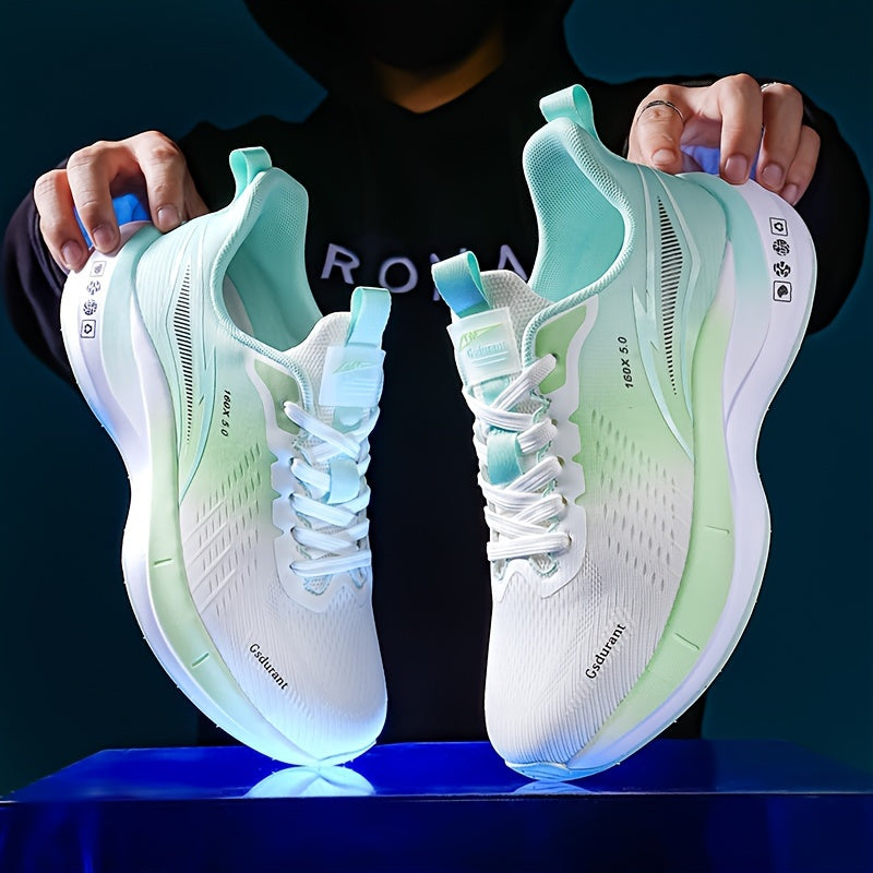 Men's Lightweight Breathable Running Shoes with Shock Absorption for Outdoor Activities