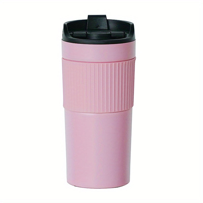 Insulated Stainless Steel French Press Mug 12oz Travel Coffee Tumbler