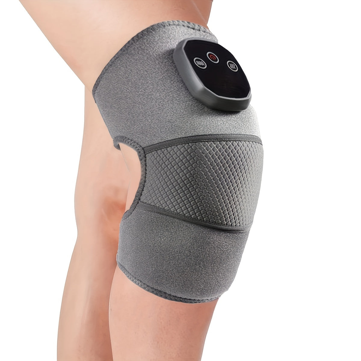 USB Heated Knee Massager with Adjustable Heat and Vibration for Knees Shoulders Elbows