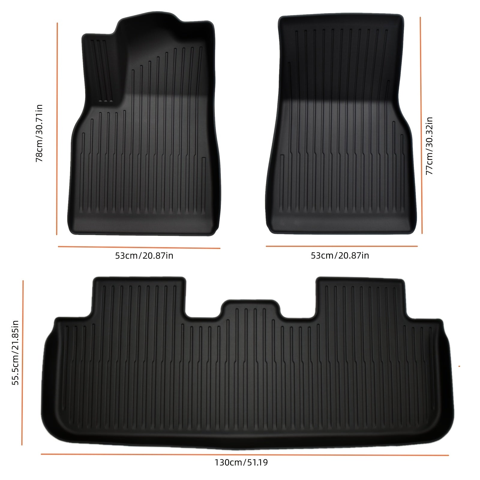 Universal TPE Avtomobil poliyalari Tesla Model Y 2025 Tez quriydigan, sirpanmaydigan