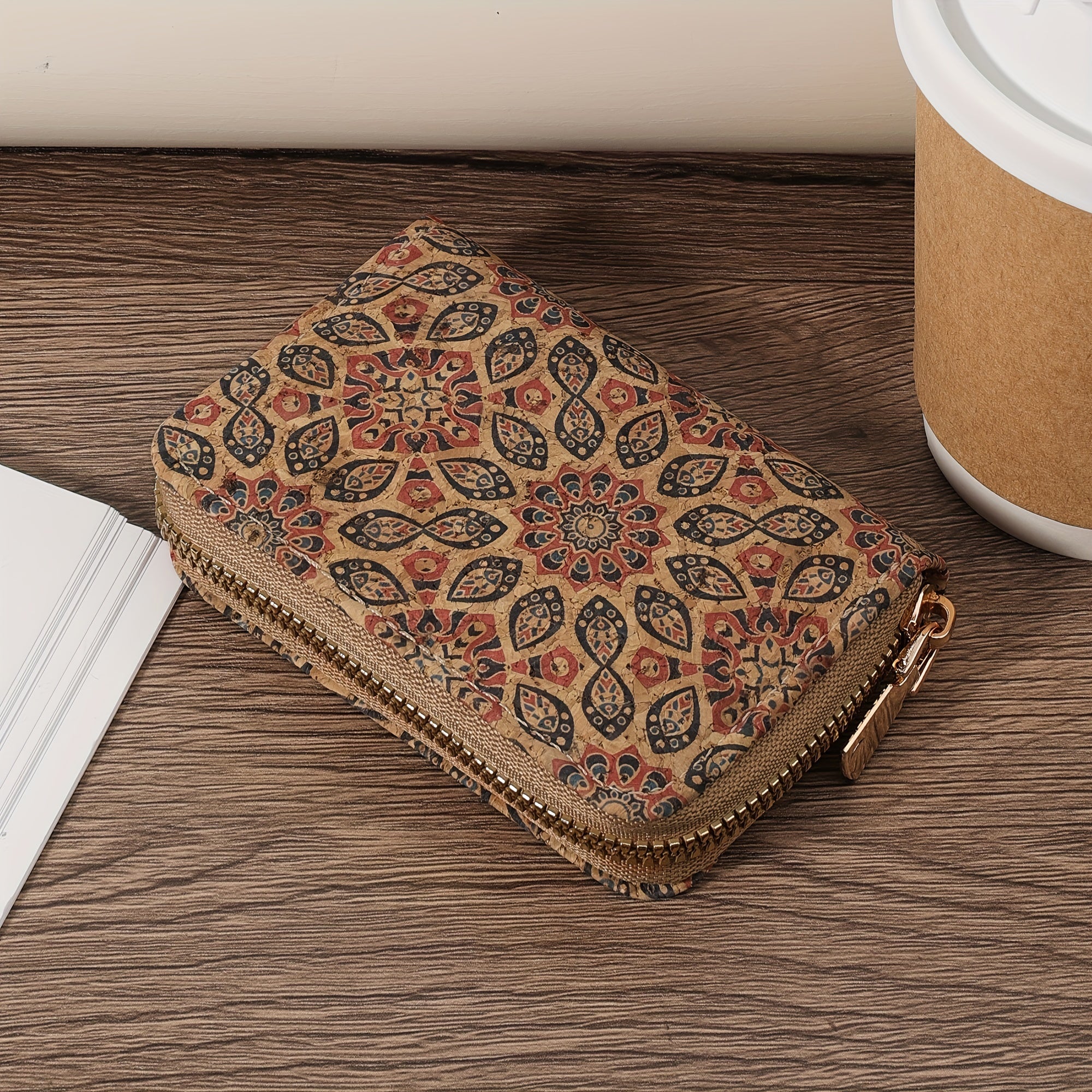 Ayollar uchun minimalistik qisqa hamyon, zipli, tasodifiy clutch tangalar sumkasi, zamonaviy nylon qopqoq.