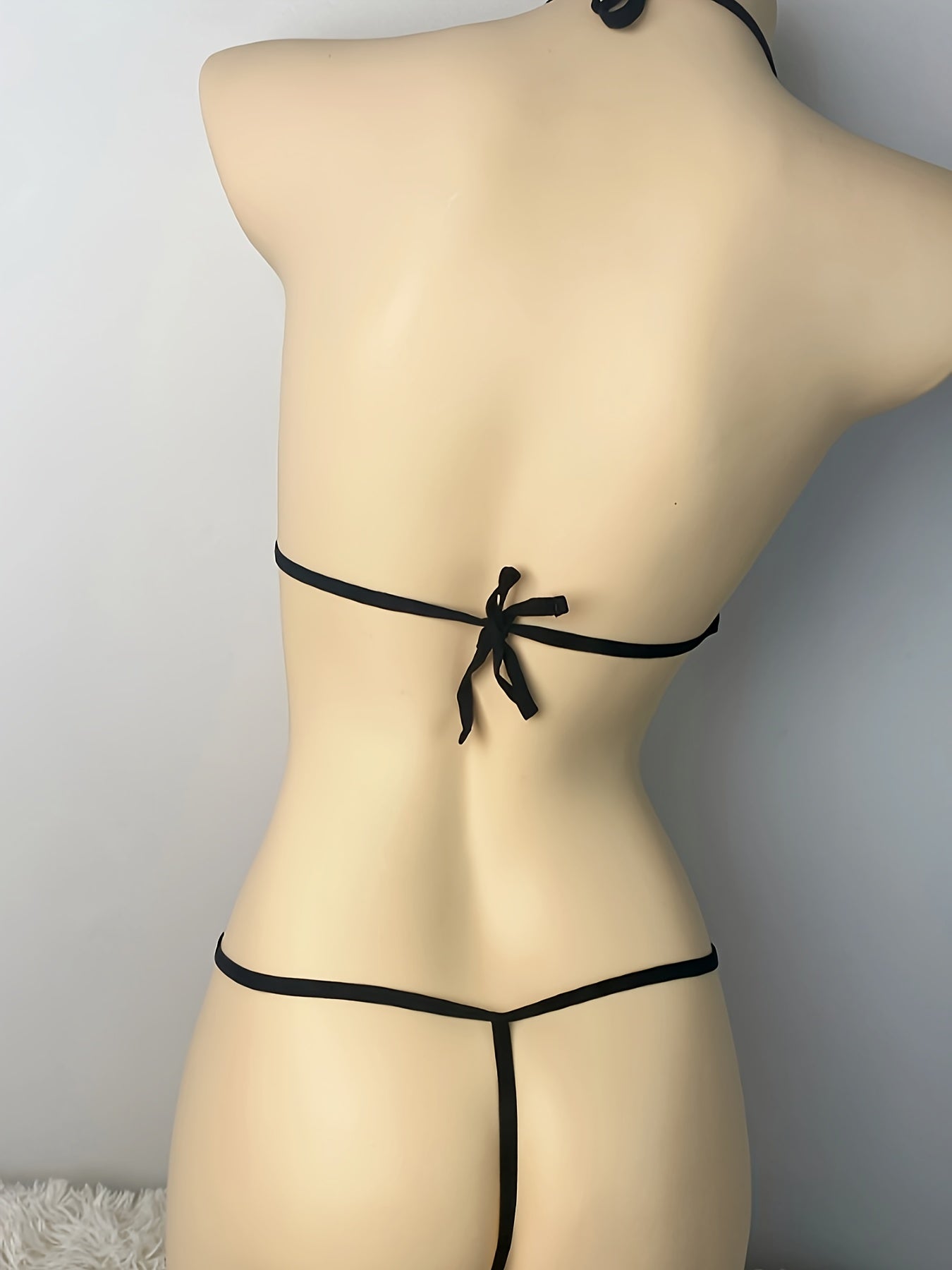 Sexy Lace Mesh Lingerie Set for Women, European and American Style, Tight Fit