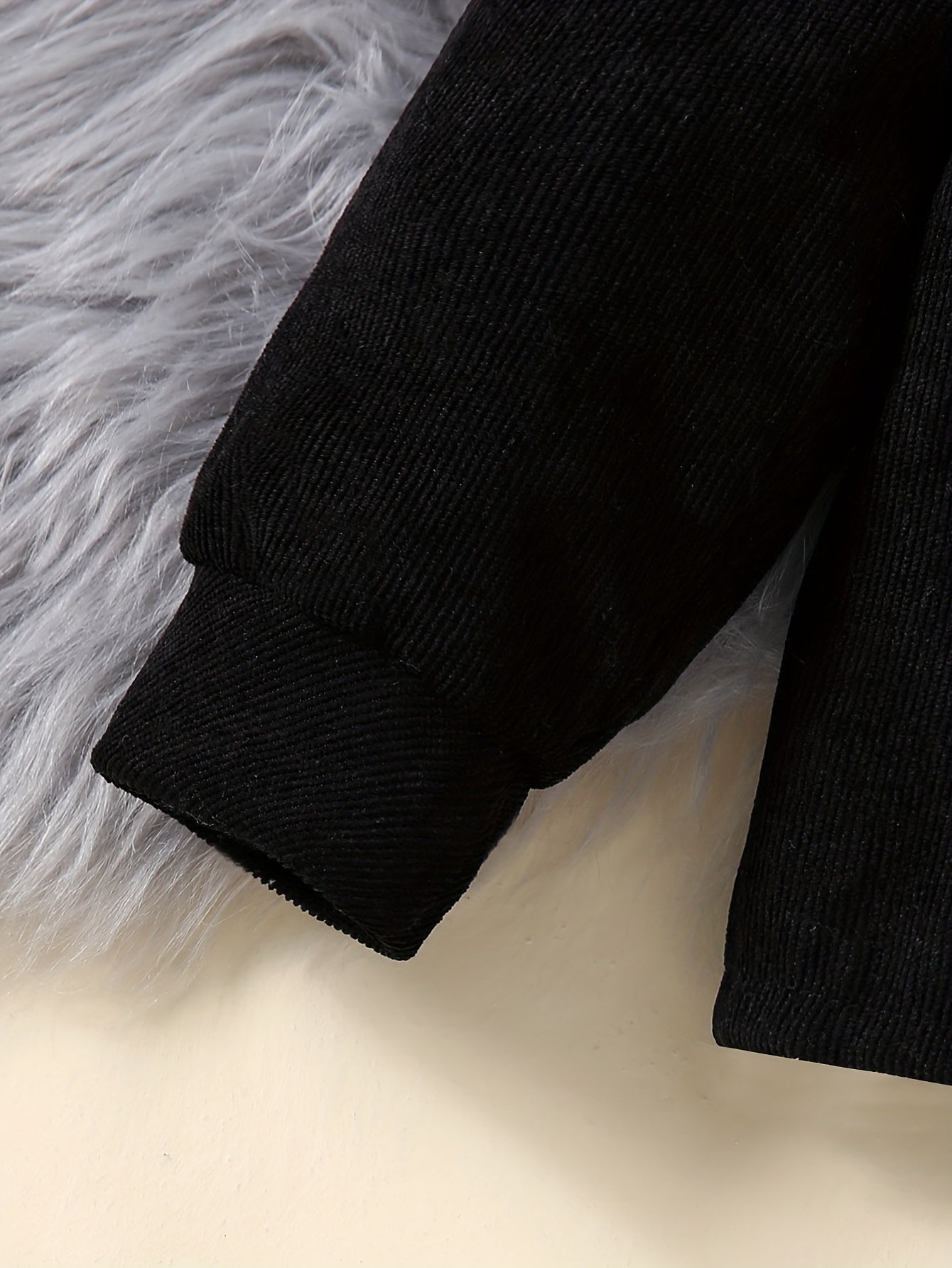 Men's Corduroy Patchwork Jacket and Trousers Set Fall Winter Outdoor Casual