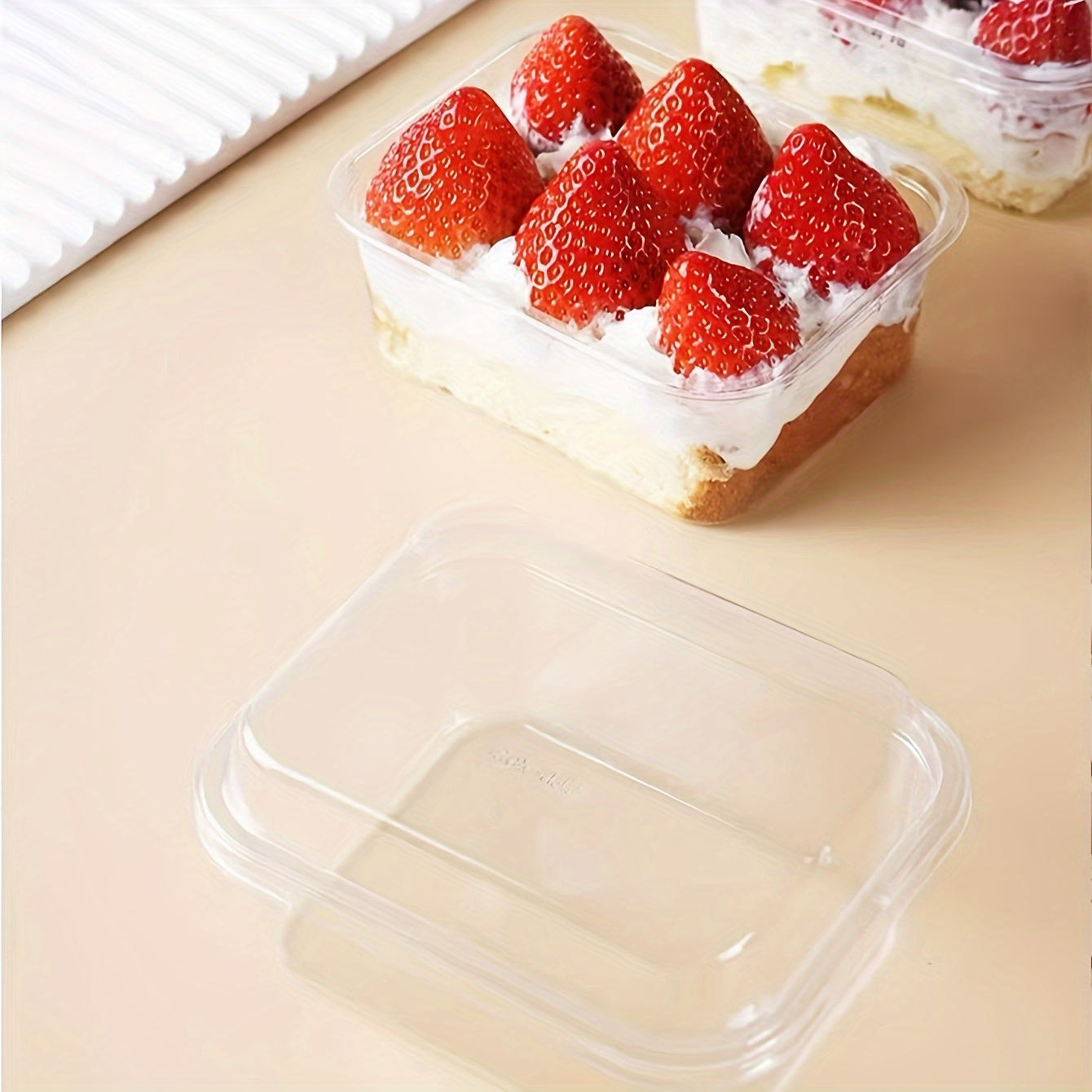 Packaging Boxes for Strawberry Cake, Soy Milk Mousse, Cream Cupcakes