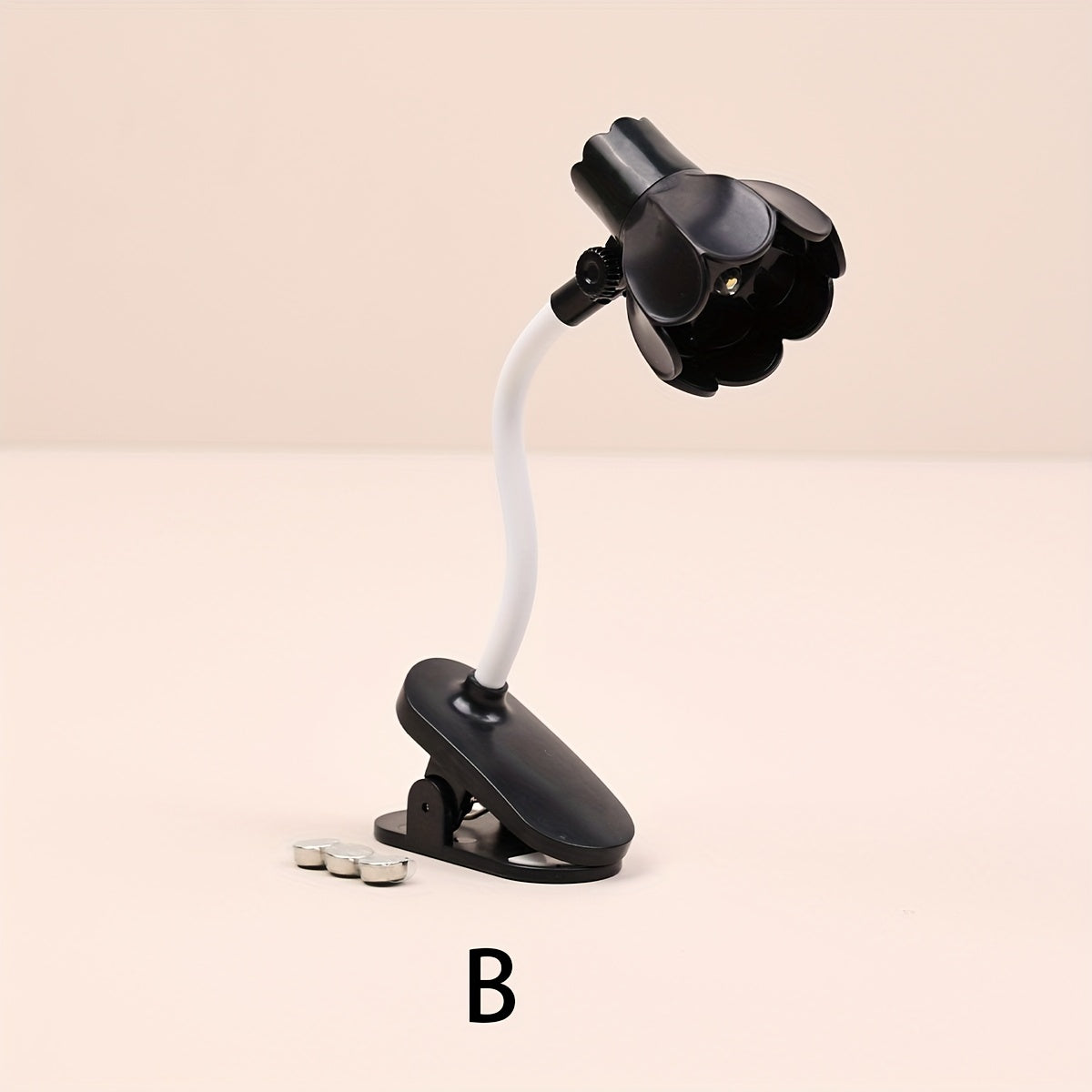 Single Petal Clip Table Lamp for Bedroom Reading and Home Decor