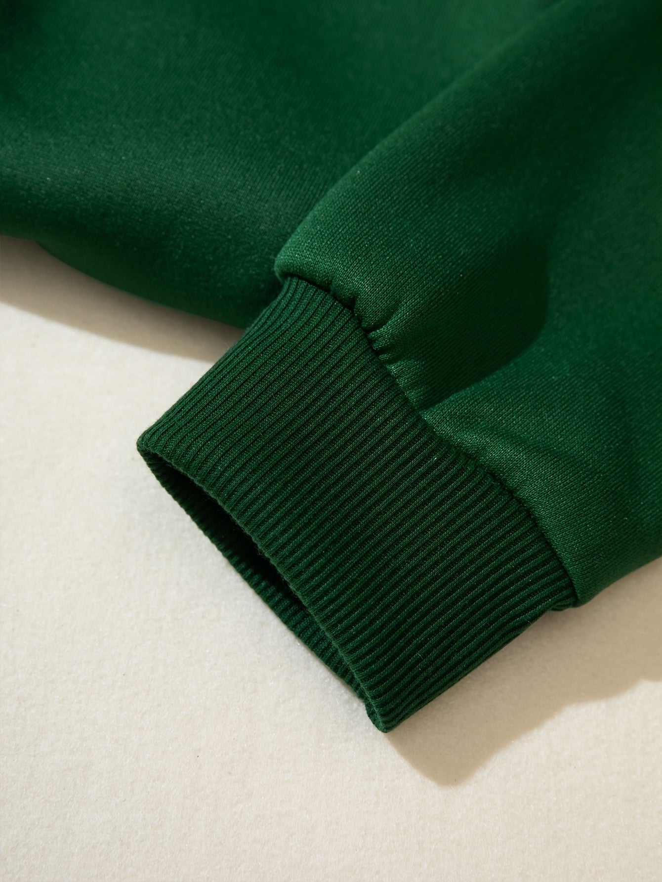 Women's All-Season Polyester Sweatshirt with Letter Print and Button Detail