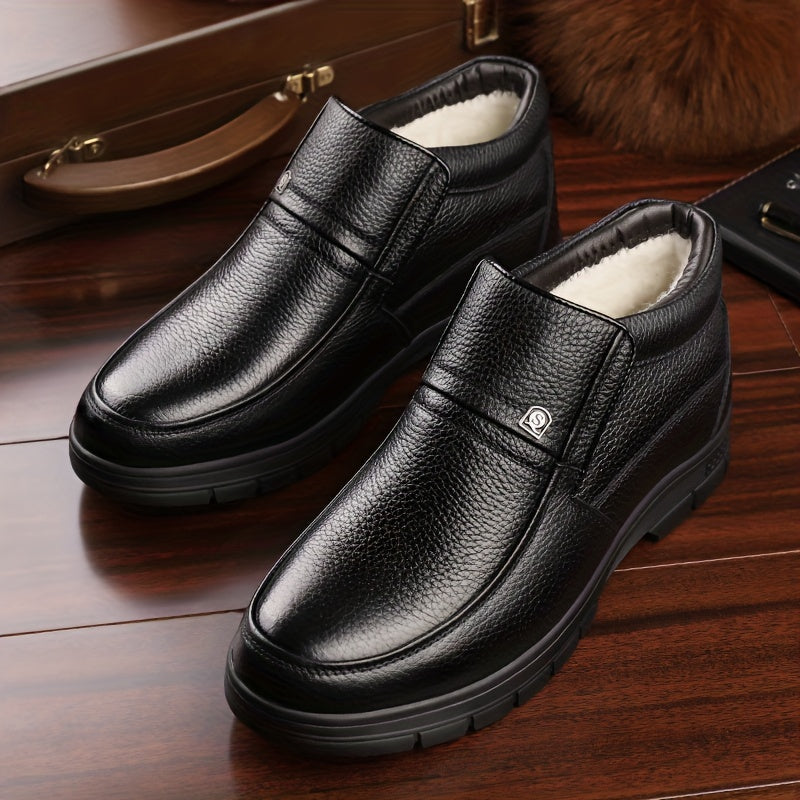 Мужские водоотталкивающие снегоступы с теплыми пушистыми внутренними слоями и ветронепроницаемым дизайном для зимних походов