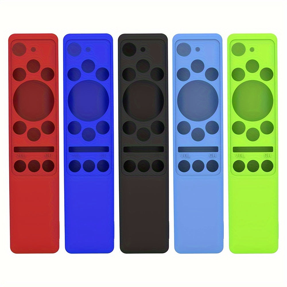 Silicone Remote Control Case with Lanyard Drop-Proof for Samsung BN59-01312A/01312B