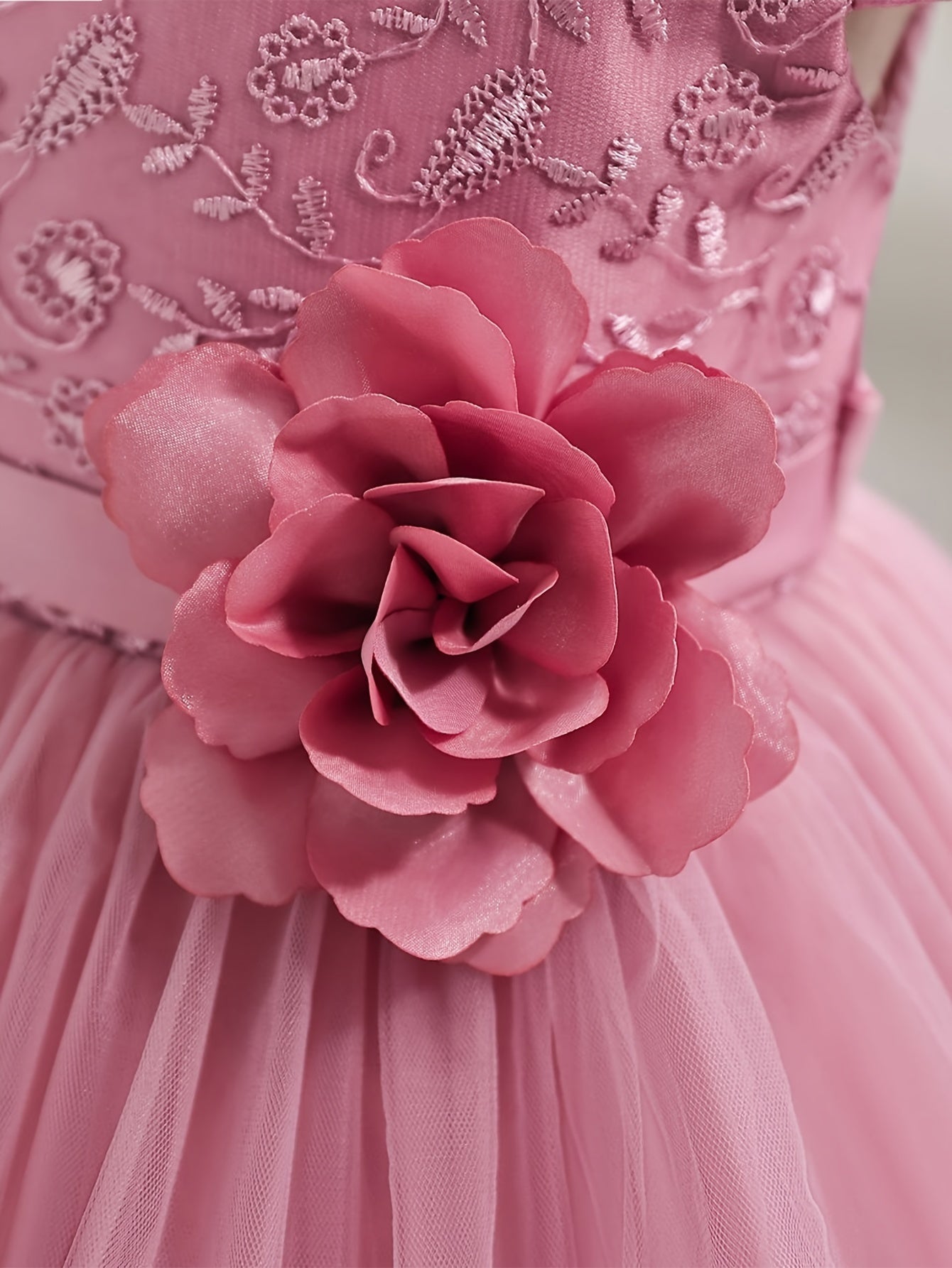 Girls Lace Princess Dress for Special Occasions and Birthdays