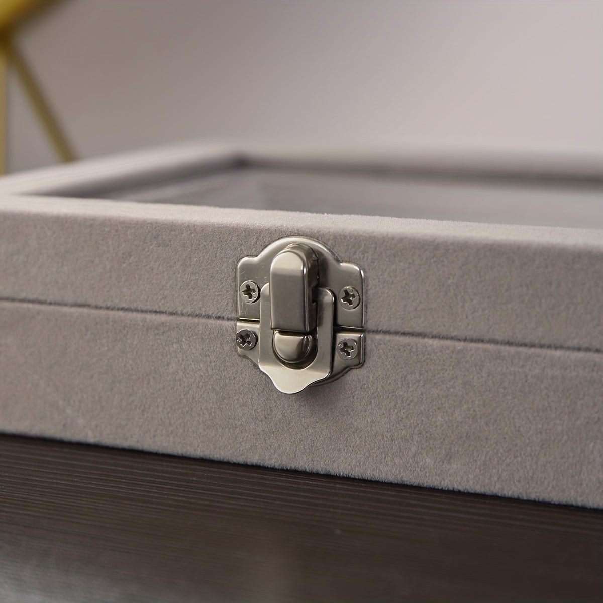 Clear Lid Jewelry Organizer for Girls and Women Storage Box for Rings Earrings Bracelets