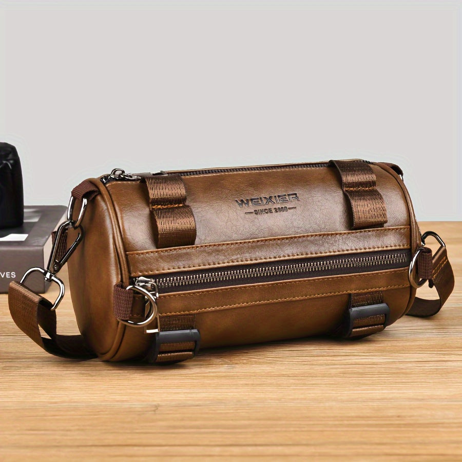 WEIXIER Ko'krak Sumkasi: Ko'p funksiyali, dog'ga chidamli yelka xabarchi sumkasi, olib tashlanadigan tasma bilan. Ish, sayohat va tasodifiy kunlik sumka uchun ideal. Do'stlar va oila uchun ajoyib sovg'a.