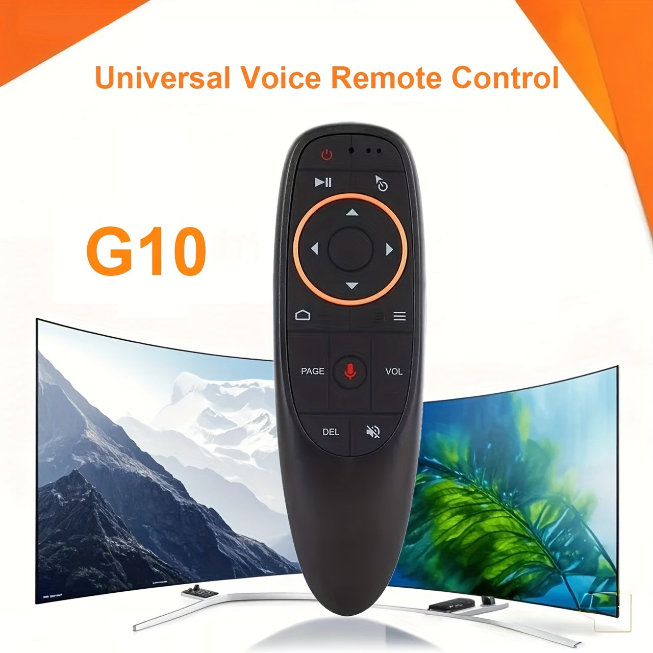 G10 Voice Remote with Air Mouse for Android TV Box Computers Tablets Gaming Consoles