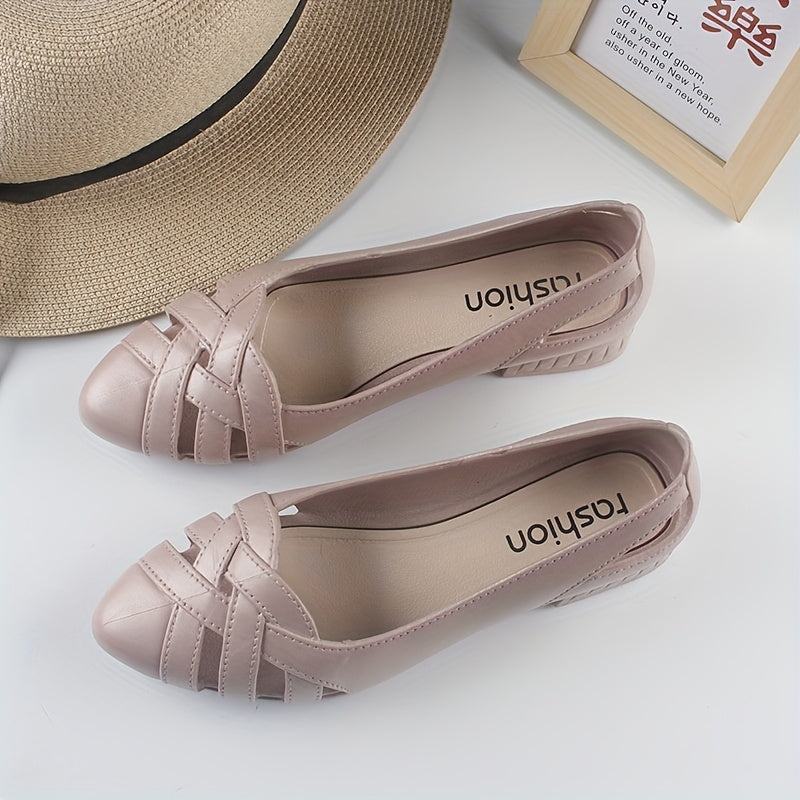 Women's Breathable Open-Toe Flat Shoes for Casual, Party, Beach