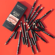 Set de lápiz labial mate y delineador de labios para mujer, tono nude, maquillaje de larga duración, regalo