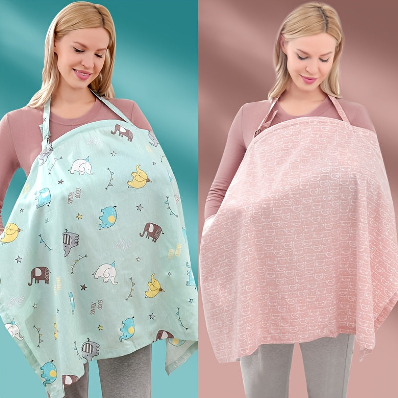 Funda de lactancia Toalla de amamantamiento Ligera y transpirable Multifuncional