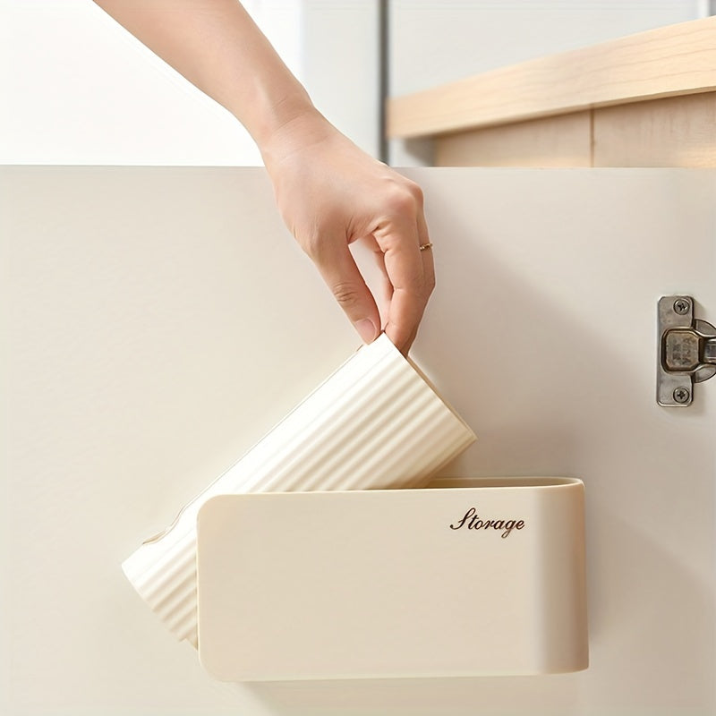 Plastik Xaltalarni Oson Tashkil Qiling - Samarali Oshxona Saqlash uchun Devorga O'rnatiladigan Axlat Xalta Tashkiliy