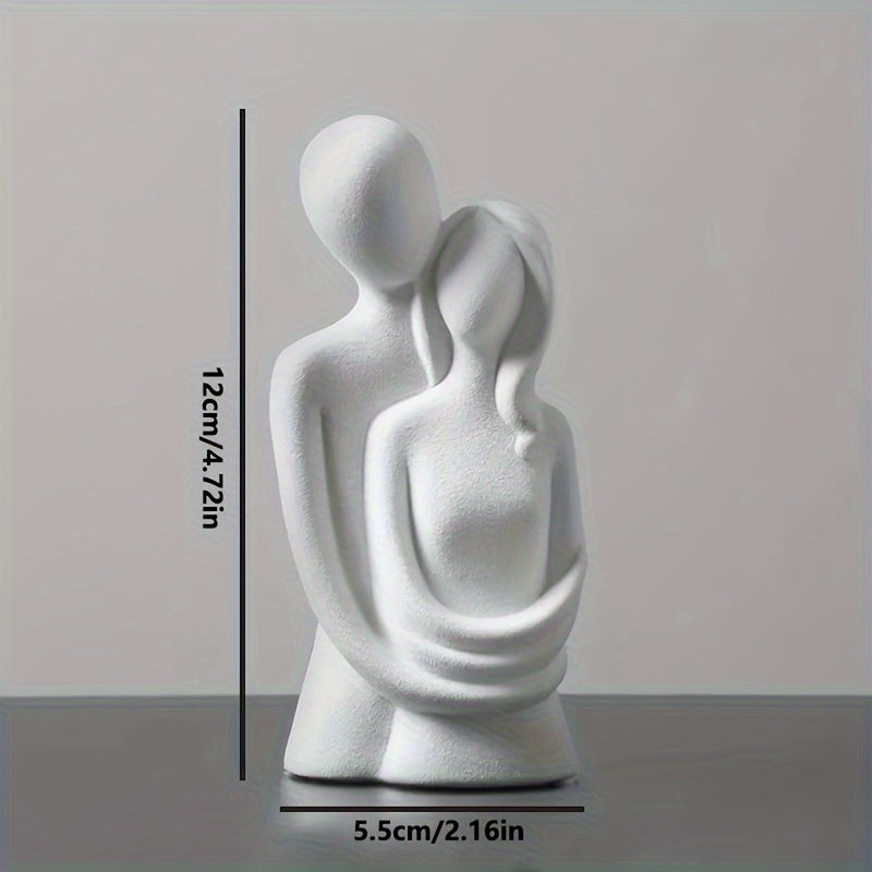 Абстрактная скульптура пары для декора внутри и снаружи.