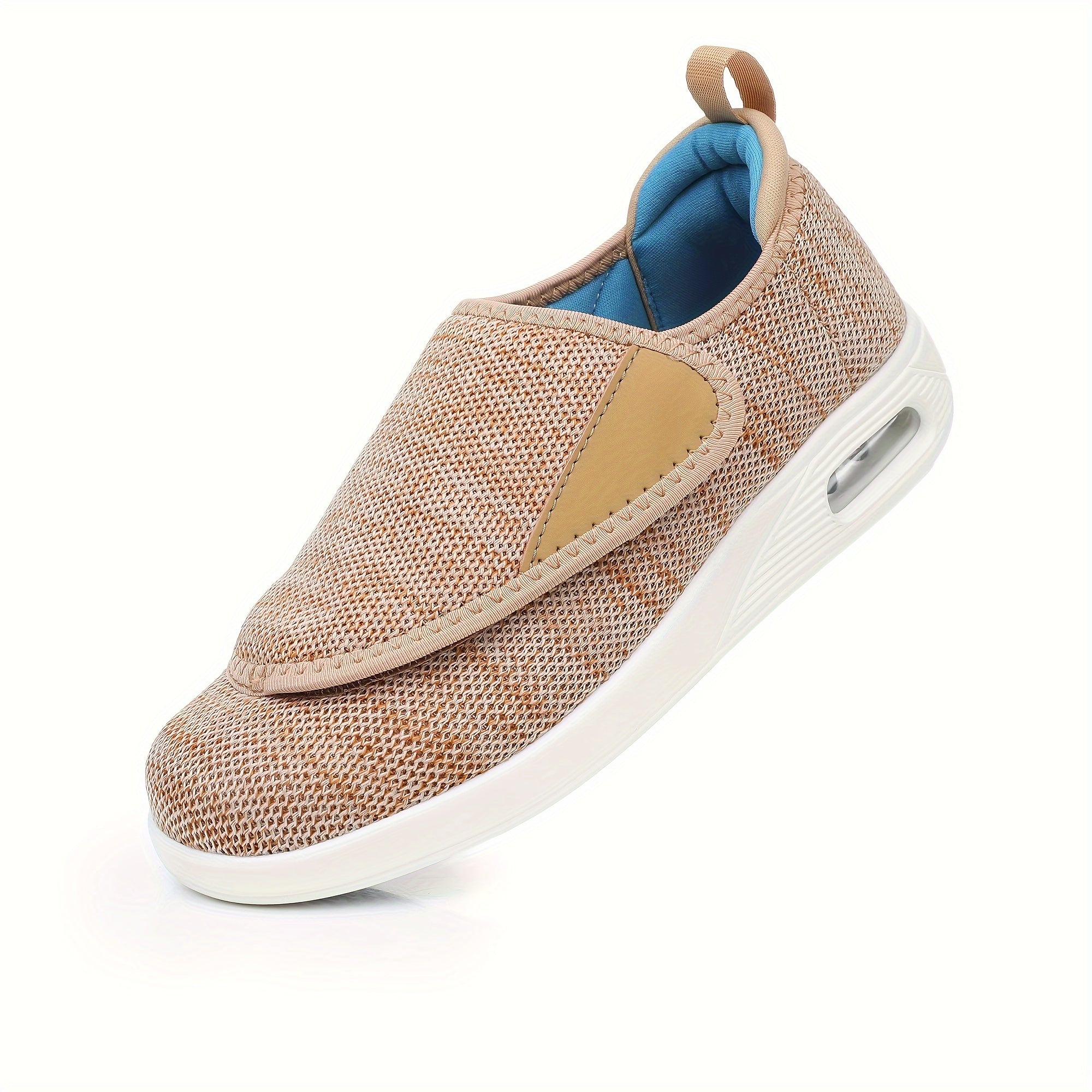 Women's Breathable Mesh Sneakers Adjustable Hook and Loop Cloth Shoes