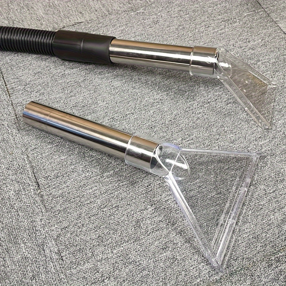 "Aylanadigan boshli cho'tka, nozzle va qulay gilam va pol tozalash uchun adapterlar bilan vakuum tozalagich aksessuarlar to'plami - 3 dona"