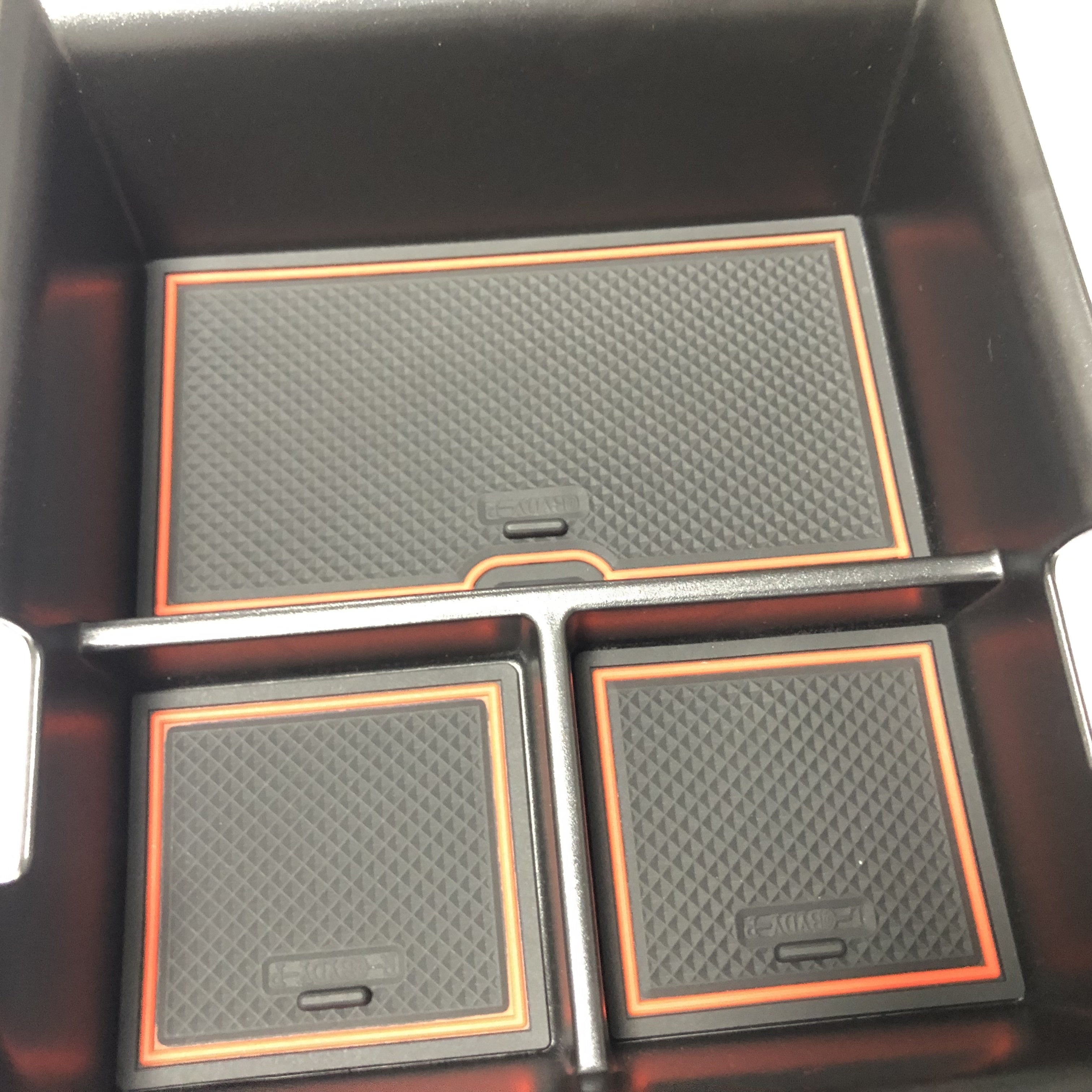 Center Console Organizer Tray for SUV Non-slip Storage Box Car Interior Accessories