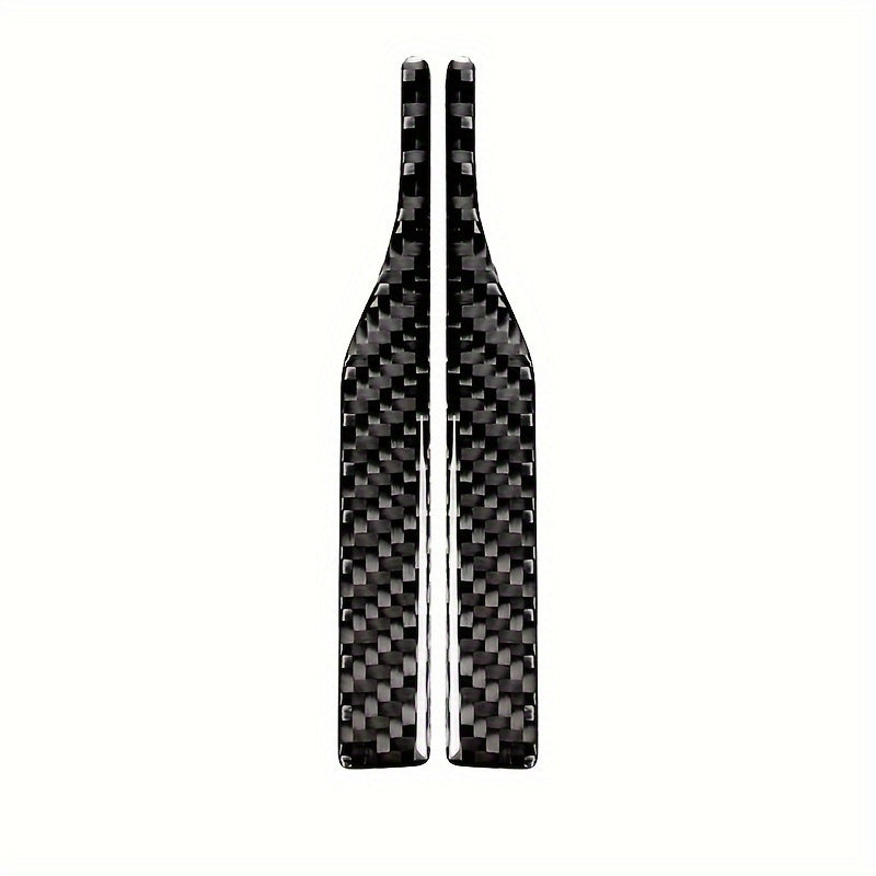 2Pcs Carbon Fiber Rearview Mirror Protection Stickers Anti-Collision Scratch Decals