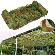 Camouflage Hunting Backstop Net and Ghillie Suit Curtains for Camping and Outdoor Activities