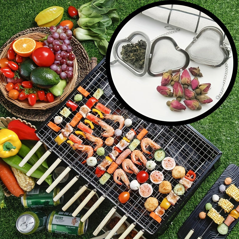 Fine Mesh Stainless Steel Infuser Basket for Tea and Spices, Food Safe