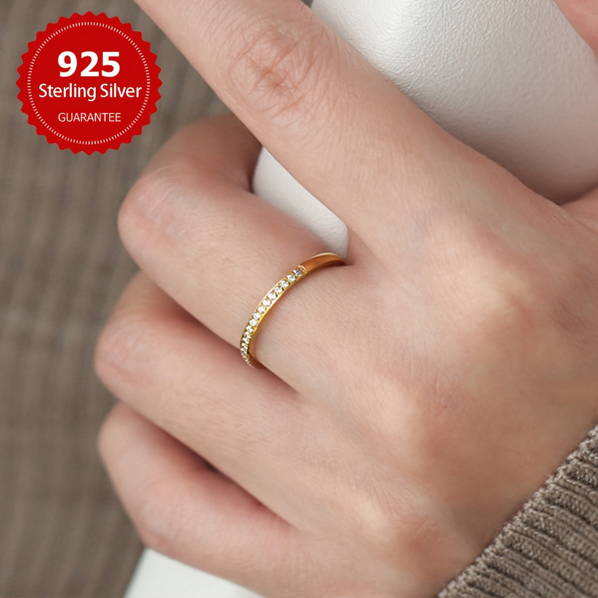 Women's Silver Morganite Ring with Varying Stone Sizes for Weddings and Gifts