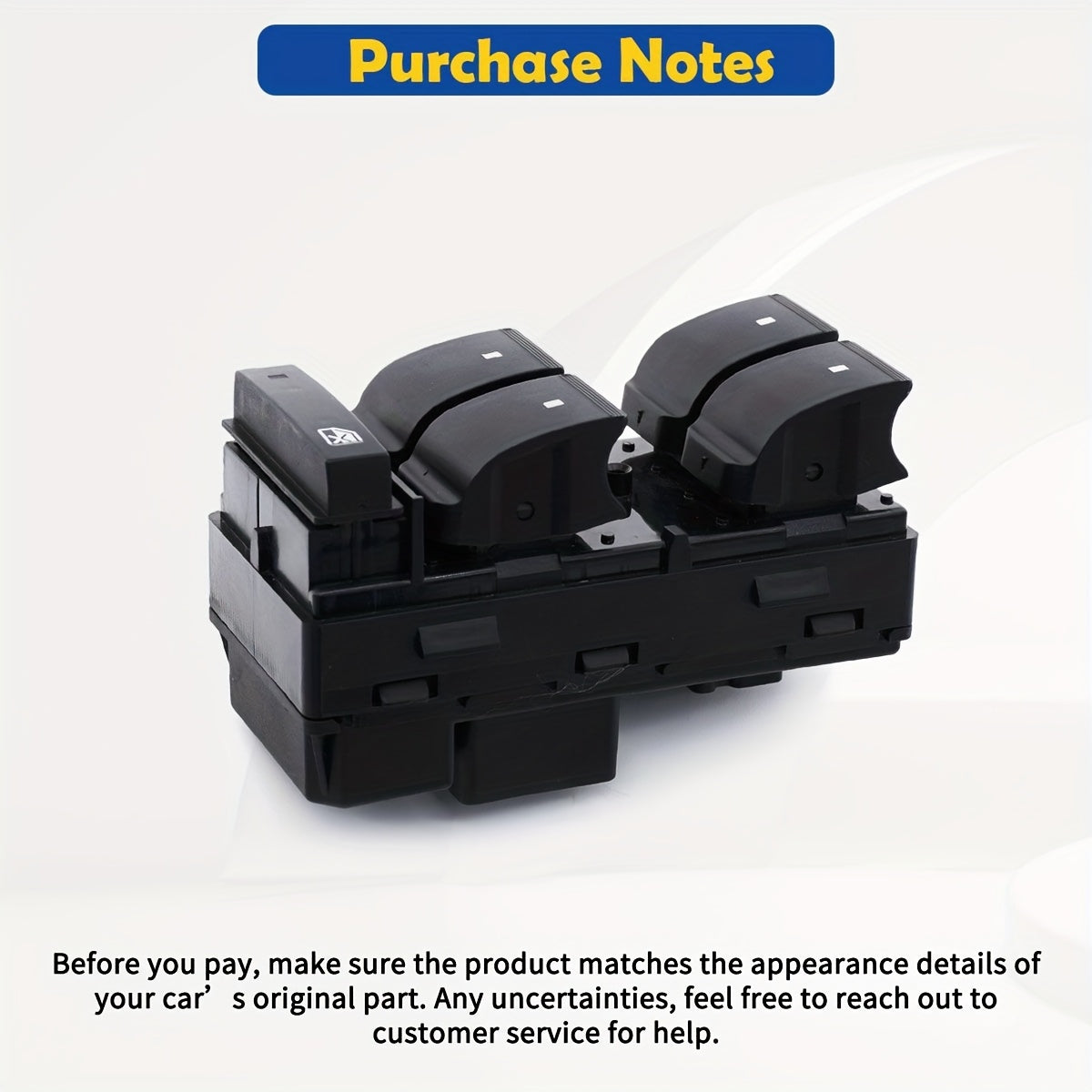 Driver Side Power Window Switch for Silverado Traverse Sierra Enclave 14 Pins