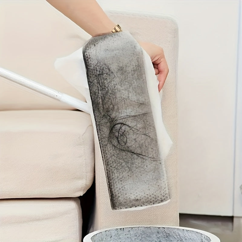Electrostatic Dust Mop Set for Wet Dry Floor Cleaning with Disposable Pads