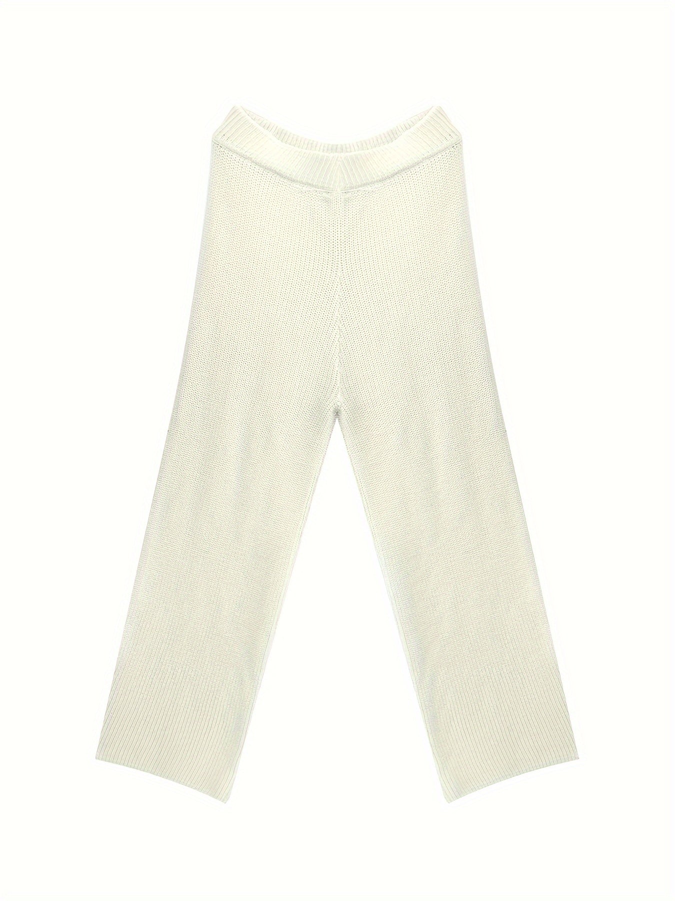 Girls Knit Sweater Set with Long Sleeves and Cozy Fabric