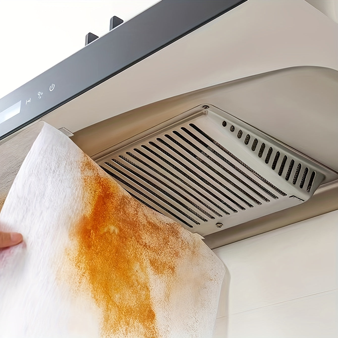 12pcs pantallas de filtro para campana extractora de cocina autolimpiantes para succión de aceite