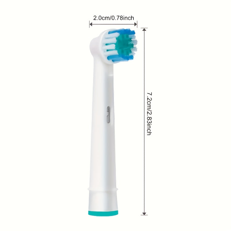 Electric Toothbrush Replacement Heads Soft Pack of 4 8 16 Compatible with Oral B