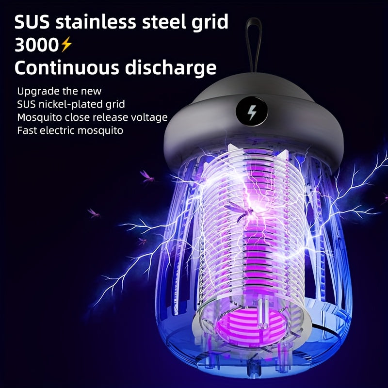 Mosquito Killer Lamp UV Insect Trap for Outdoor Home Camping Two Colors