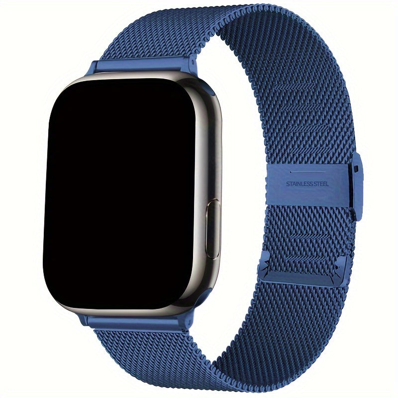Stainless Steel Milanese Loop Watch Strap for Apple Watch Series 2-9 and Ultra