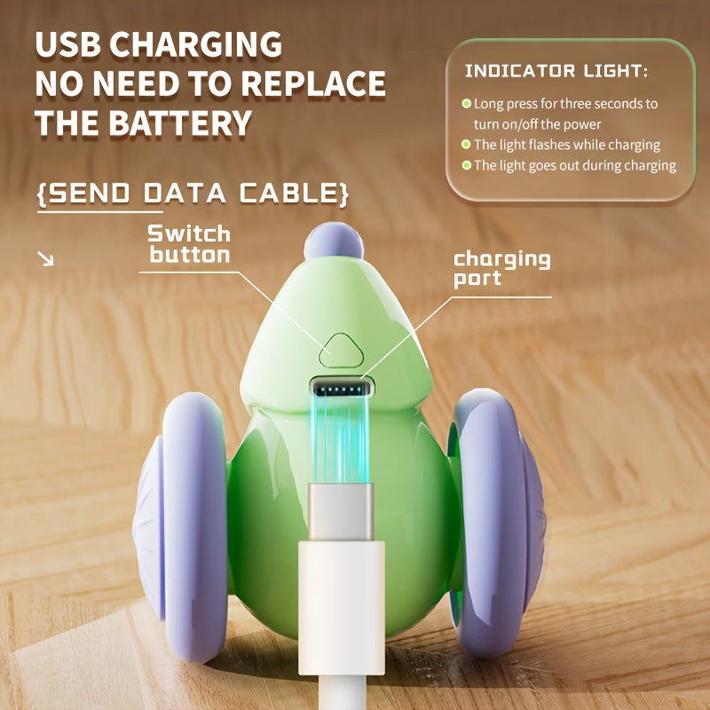 Rechargeable Cat Toy with USB Charging Plastic Interactive Play Stimulating Boredom Relief